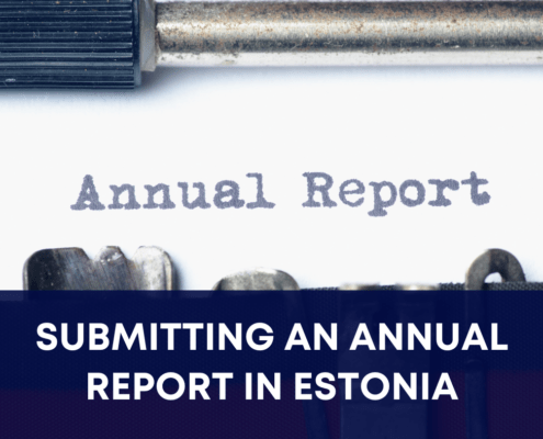 submitting annual report in estonia