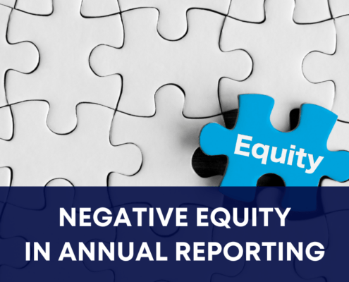 negative equity in annual reporting