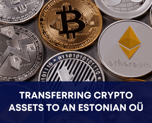 transferring crypto assets to estonian company